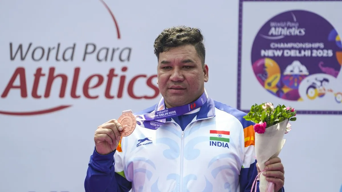 CWG 2026 Para Athletics Shotput: पैरा एथलेटिक्स में भारत का डबल धमाका! शॉटपुट में सोमन राणा ने जीता गोल्ड, शुभम जुयाल को मिला सिल्वर