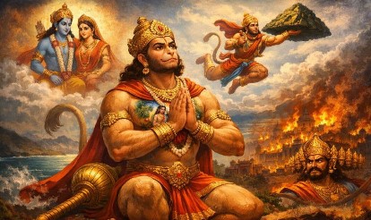 भक्ति, शक्ति और विनम्रता के अनोखे संगम: महाबली वीर हनुमान