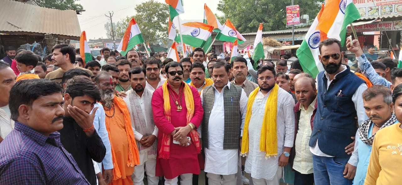 सरदार पटेल की 150वीं जयंती पर एकता पदयात्रा एवं जनसभा का आयोजन, बड़ी संख्या में लोग हुए शामिल