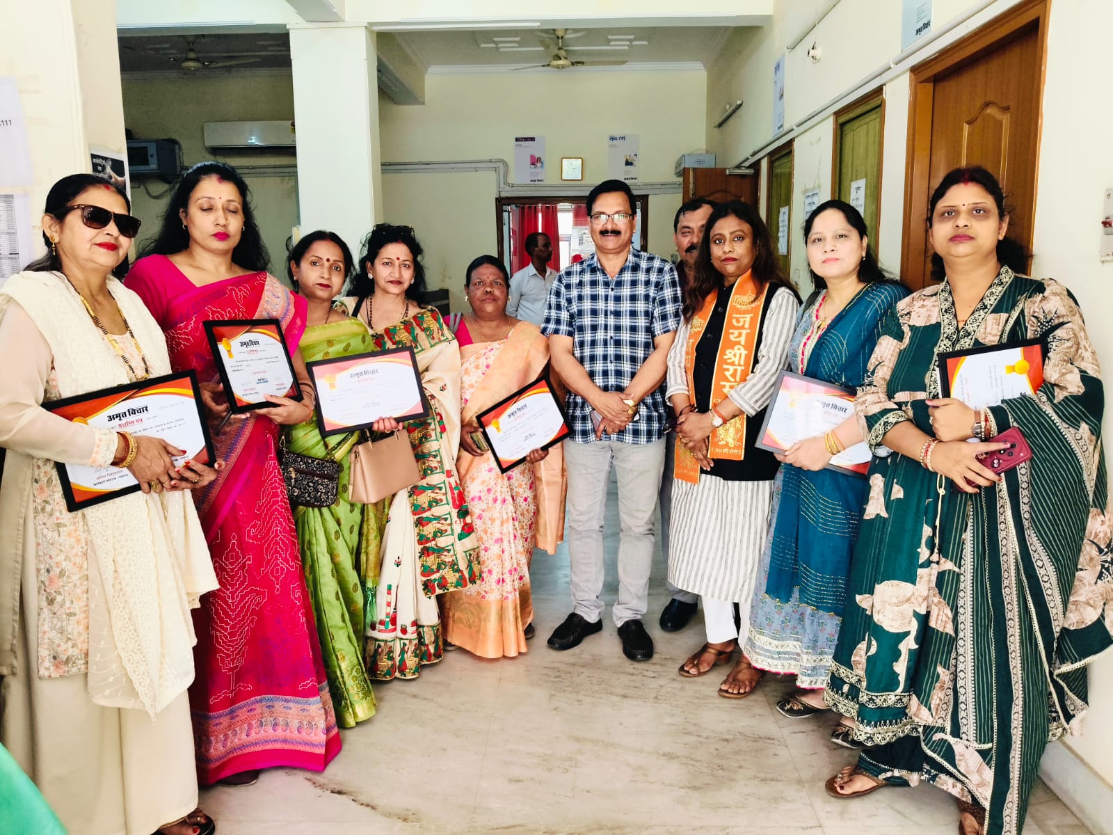 Women honor ceremony of 'Amrit Vichar' on International Women's Day, women from different fields were honored