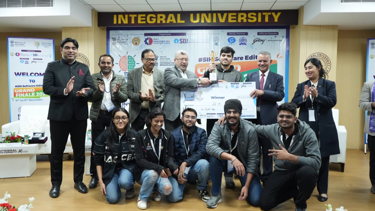 Grand Finale of Smart India Hackathon (SIH) 2024 concludes at Integral University