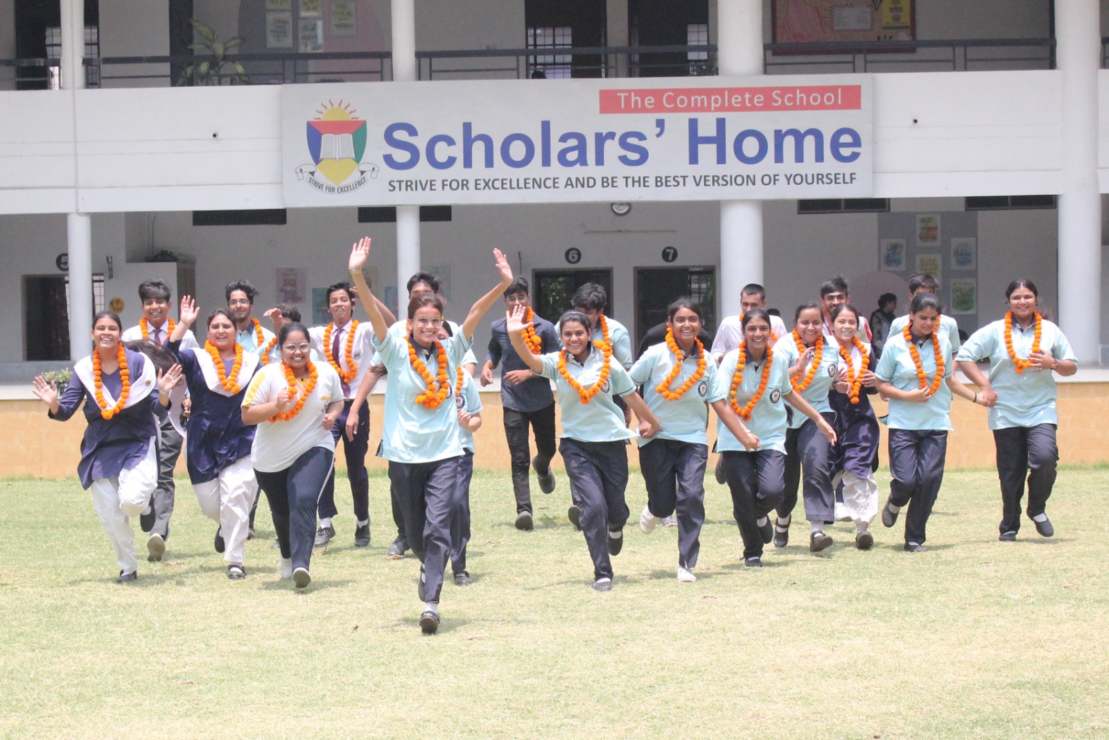 Children of Scholars Home performed excellently