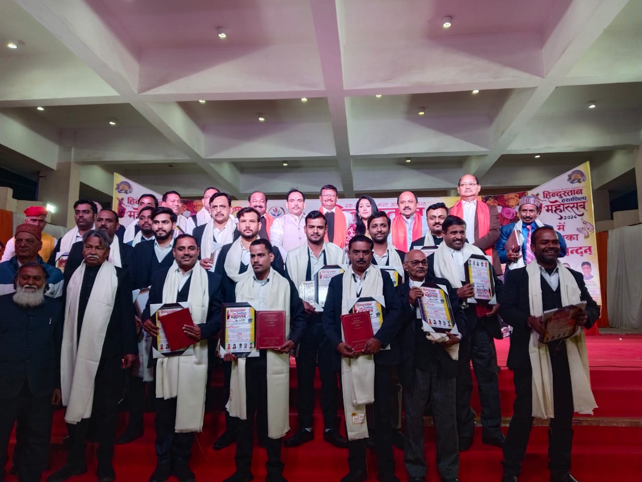 Bhole O Bhole Damru Wale... graced the cultural evening of Hindustan Handicrafts Festival.