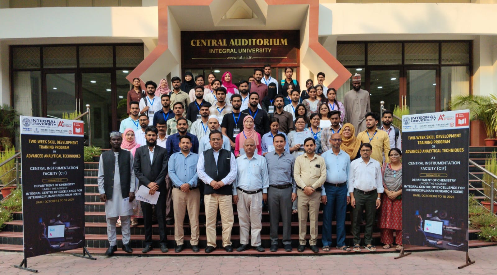 Two-Week Training Program on Advanced Analytical Techniques Concludes Successfully at Integral University