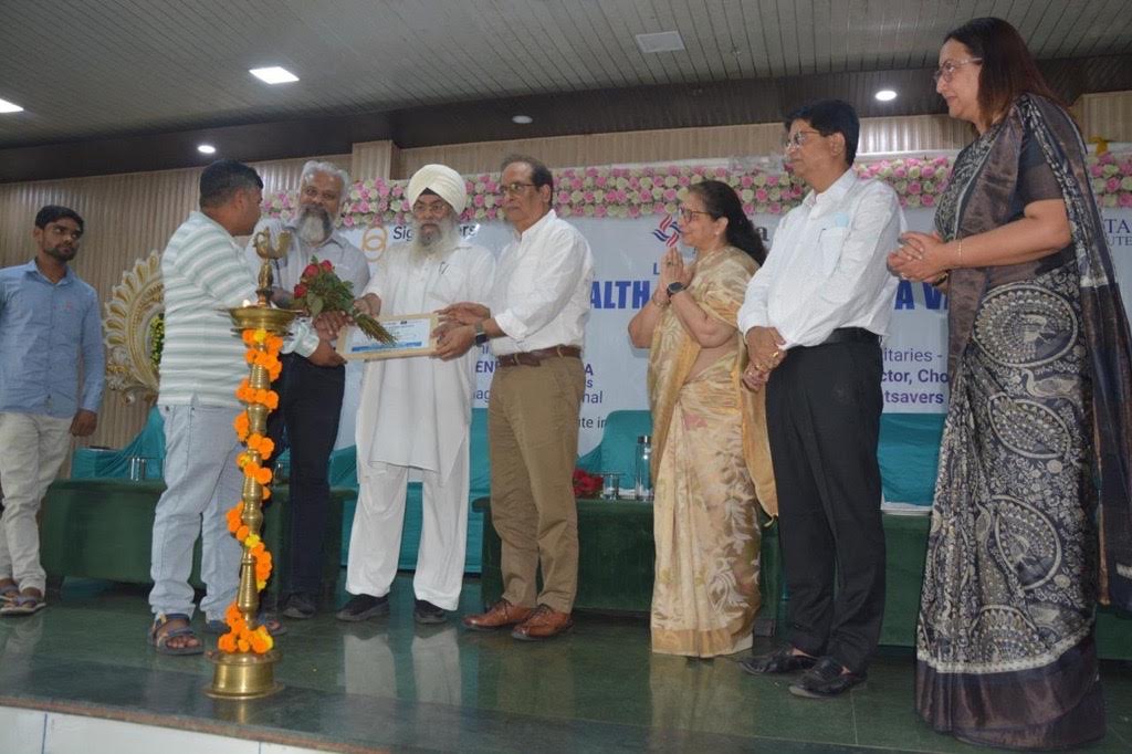 Rural eye health program launched in Sambhal, five panchayats free of cataract blindness