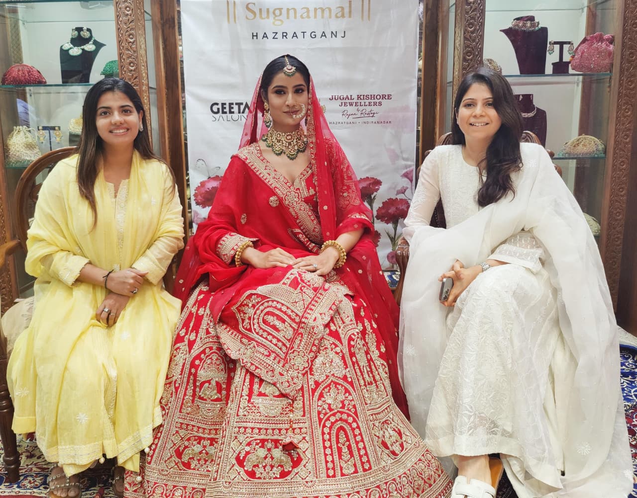 - Bridal makeover and jewellery styling turned bridal dreams into reality - Bridal glamour took center stage, showcasing new wedding trends