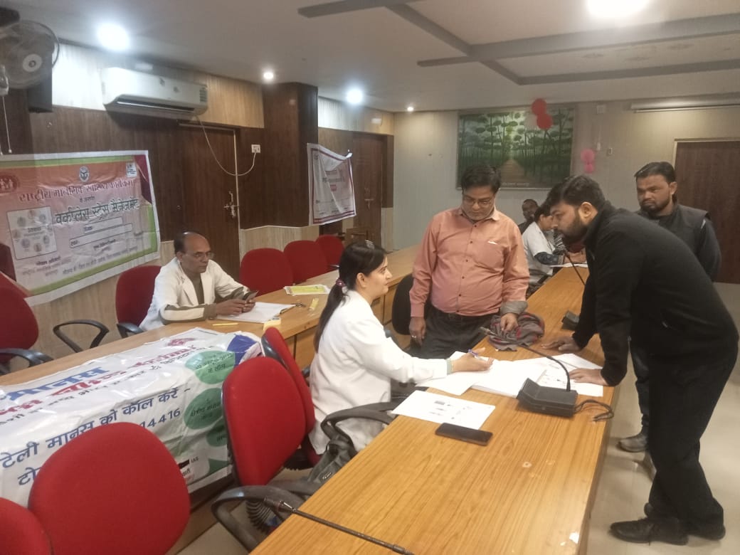 NCD screening camp organized in Chief Development Officer auditorium