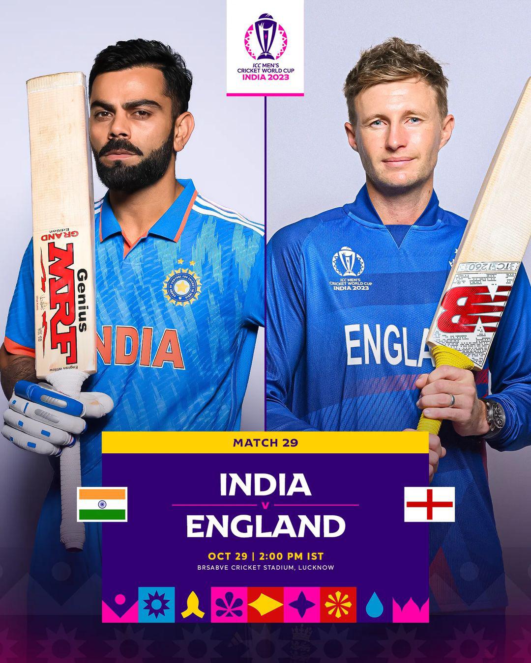 India vs England