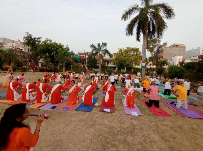 international yoga day in indira nagar 