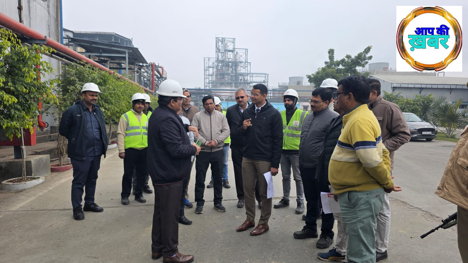 The District Magistrate conducted a surprise inspection of the sugar mill's chemical division and issued strict instructions regarding safety standards.
