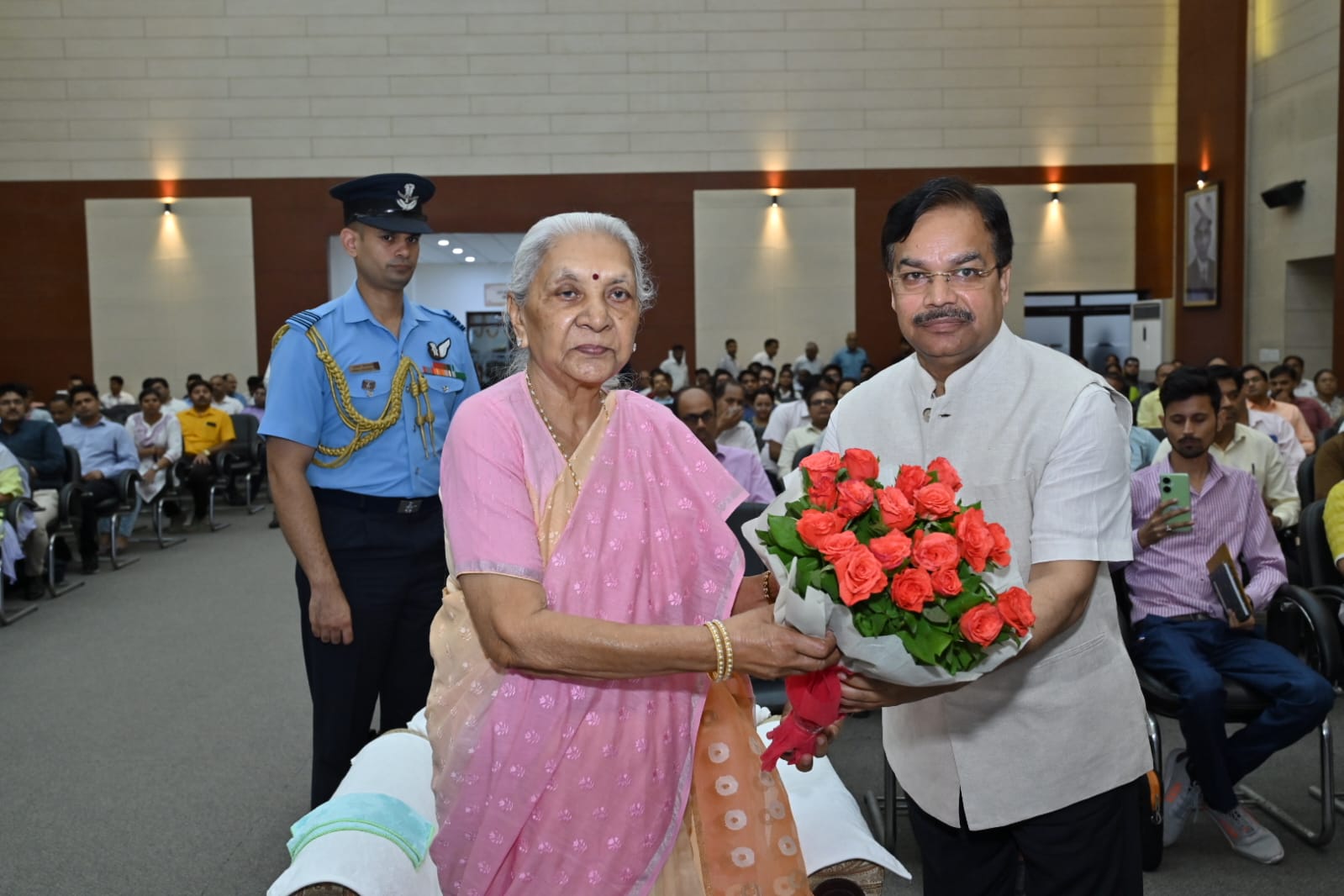 NAAC Sankalp Workshop was organized in Dr. APJ Abdul Kalam Technical University to guide the affiliated institutions for NAAC Accreditation, Governor and Assistant Chancellor Anandiben Patel presided over the program.