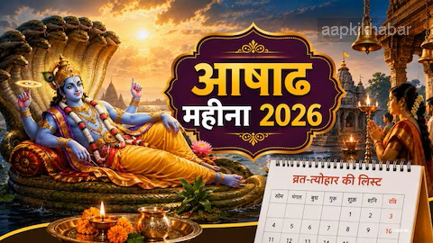 Ashadh Maah 2026: कब से शुरू हो रहा है आषाढ़ का महीना? जानें सही तारीख, चातुर्मास का नियम और व्रत-त्योहारों की पूरी लिस्ट