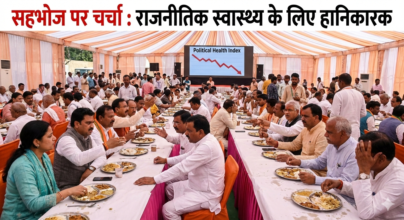 Discussion over a shared meal: Harmful to political health.