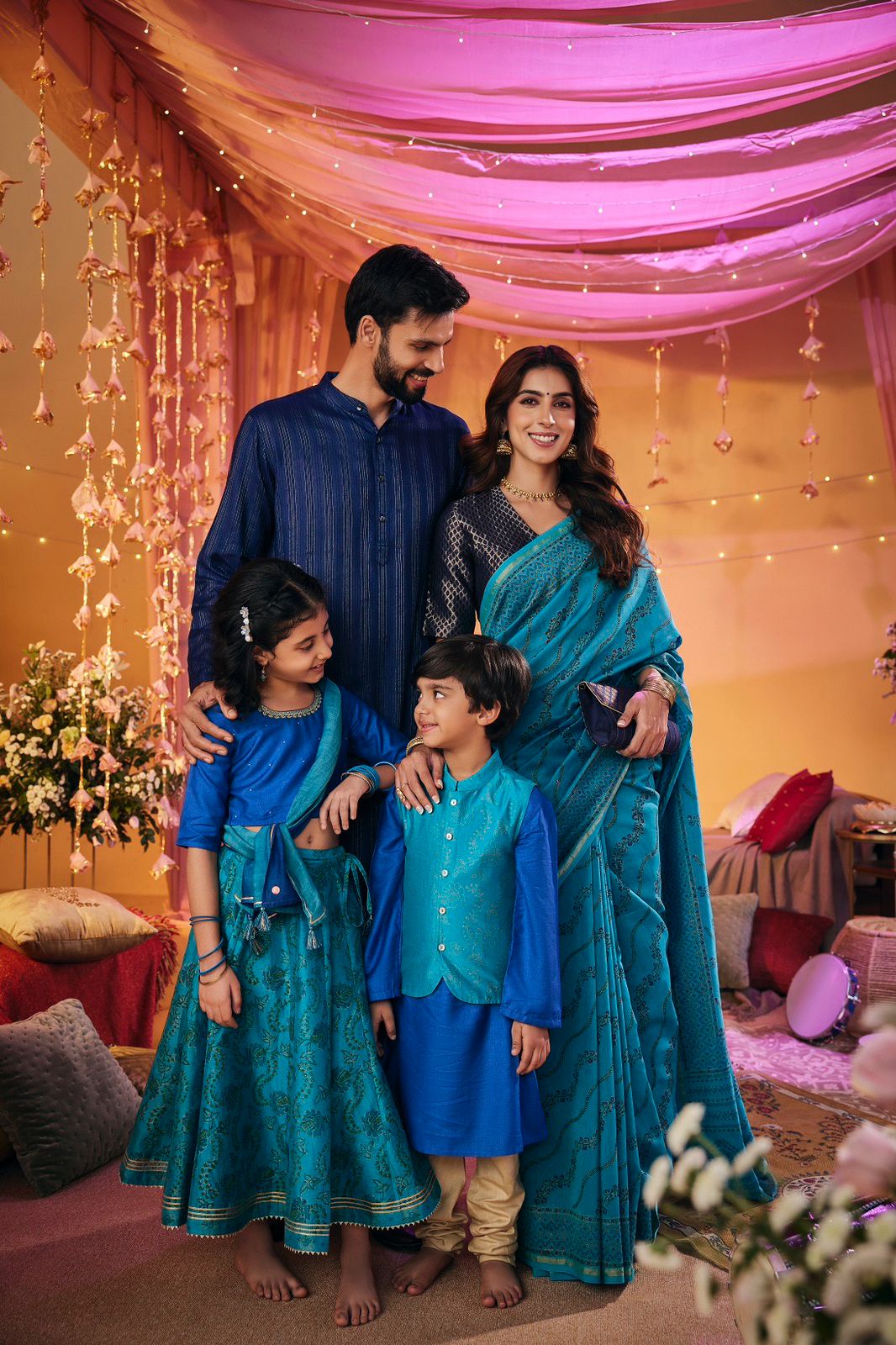 Celebrate the colourful festivities of weddings with the new collection from Fabindia
