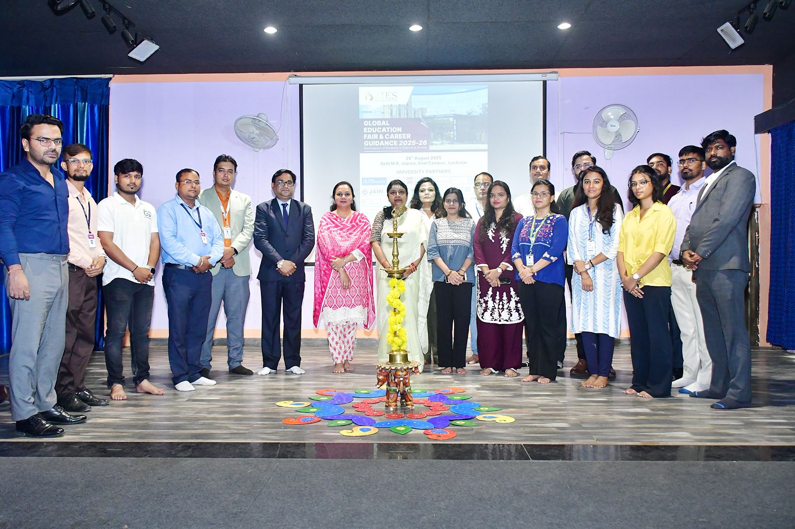 "Global Education Fair & Career Guidance 2025-26" organized at Goyal Campus