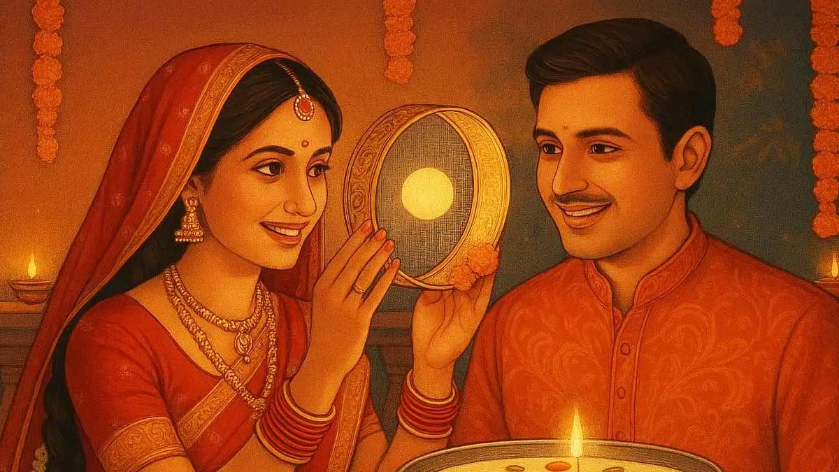 नारी शक्ति का प्रतीक: करवा चौथ—आस्था, प्रेम और समर्पण का पर्व