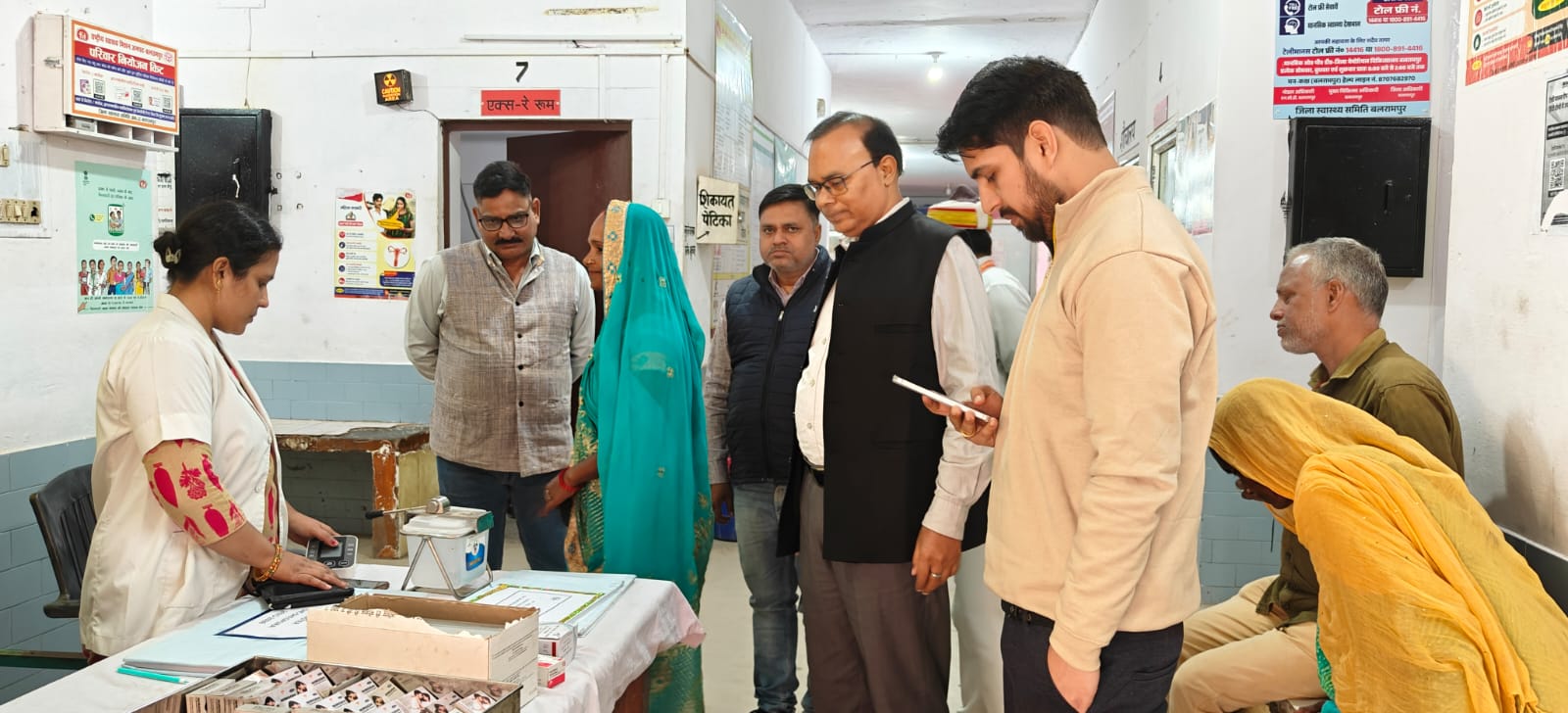 CMO inspected CHC Shivpura, 1259 pregnant women underwent prenatal check-up
