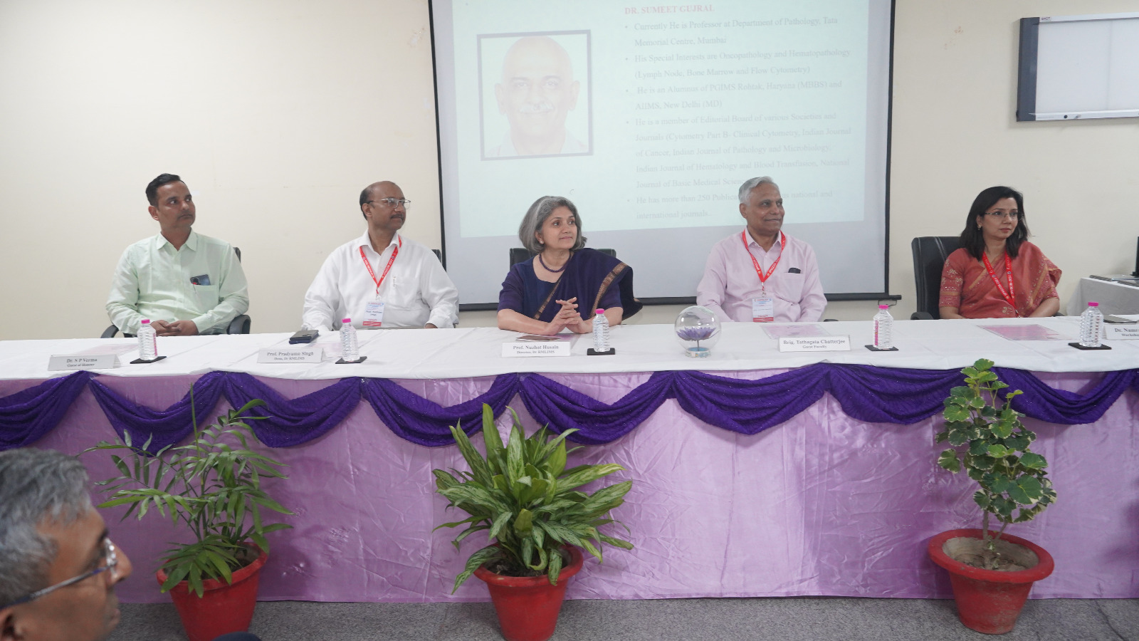 Department of Pathology, Lucknow organized a workshop on “Understanding Lymphoma Diagnosis – Live Microscopy Session” on 26th April 2024.