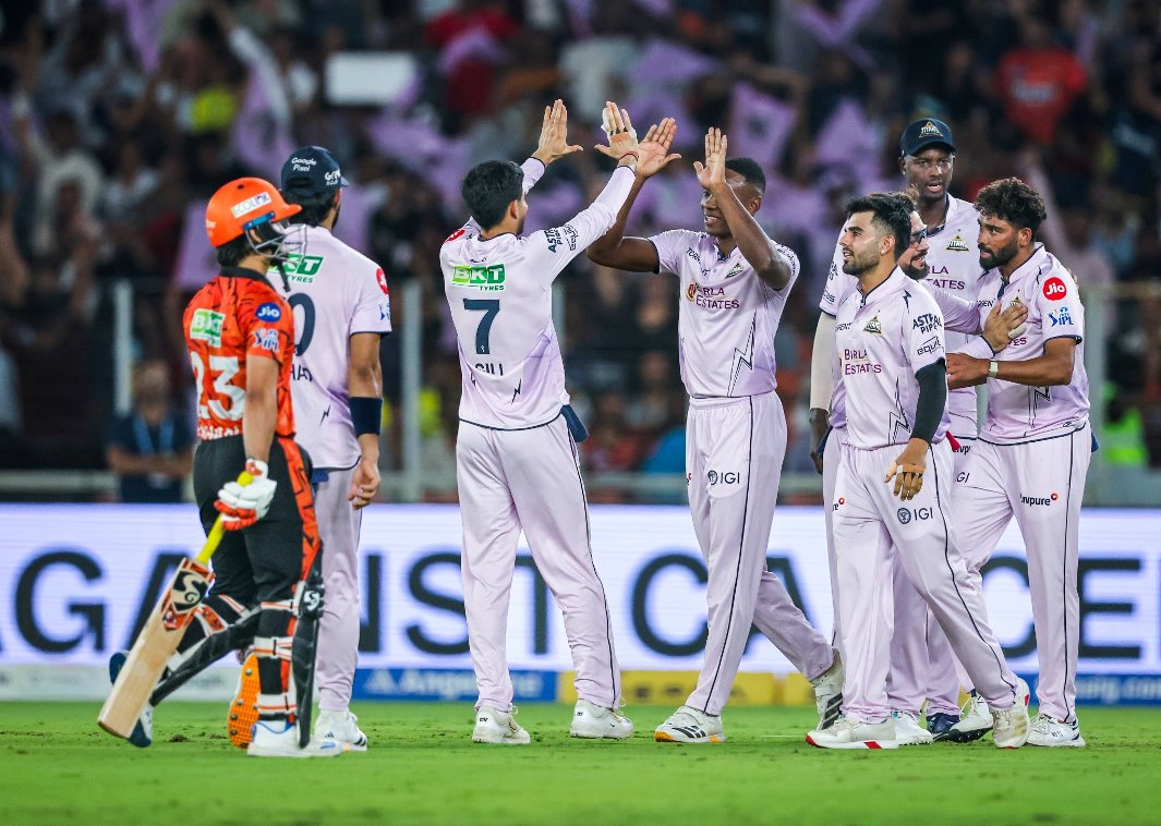 Gujarat Titans vs Sunrisers Hyderabad