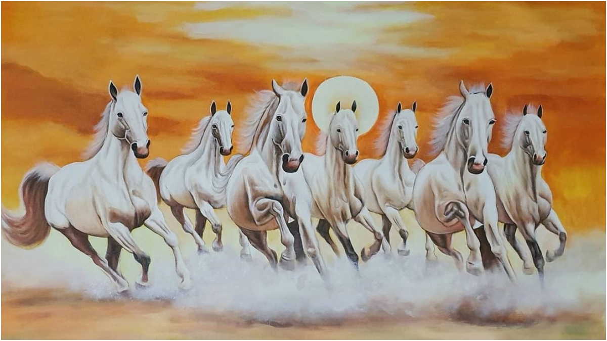 घर में किस दिशा में लगाएं सात दौड़ते घोड़ों की तस्वीर? छोटी सी चूक बदल सकती है आपकी किस्मत