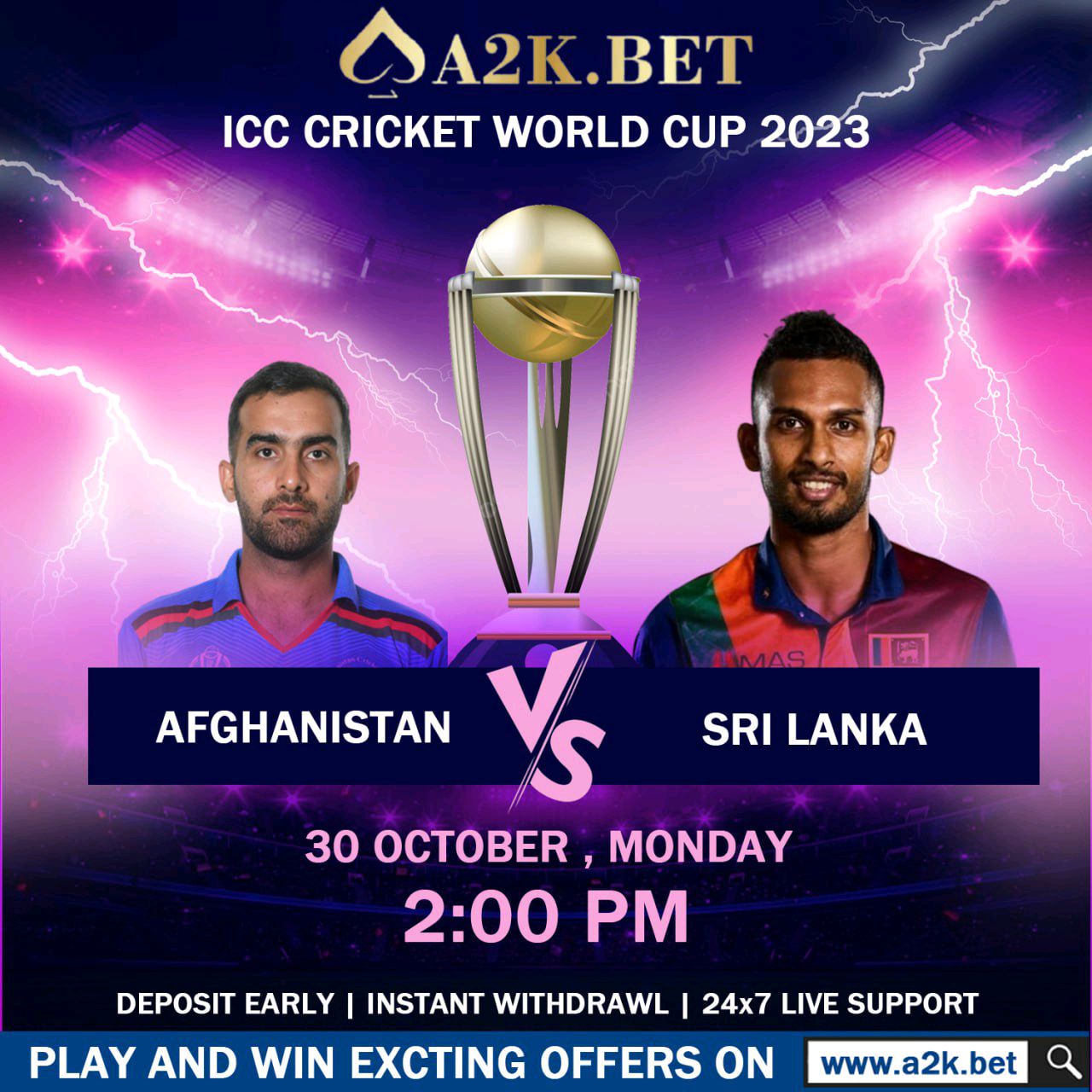 Afghanistan vs Sri Lanka