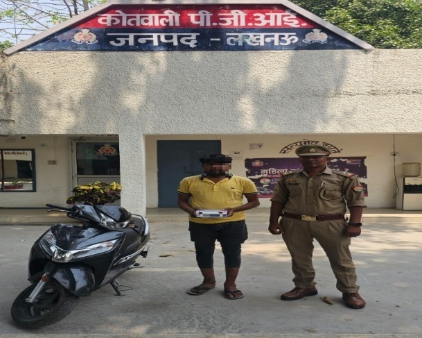 01 vicious vehicle thief arrested by police station PGI police team, one stolen scooter recovered from his possession