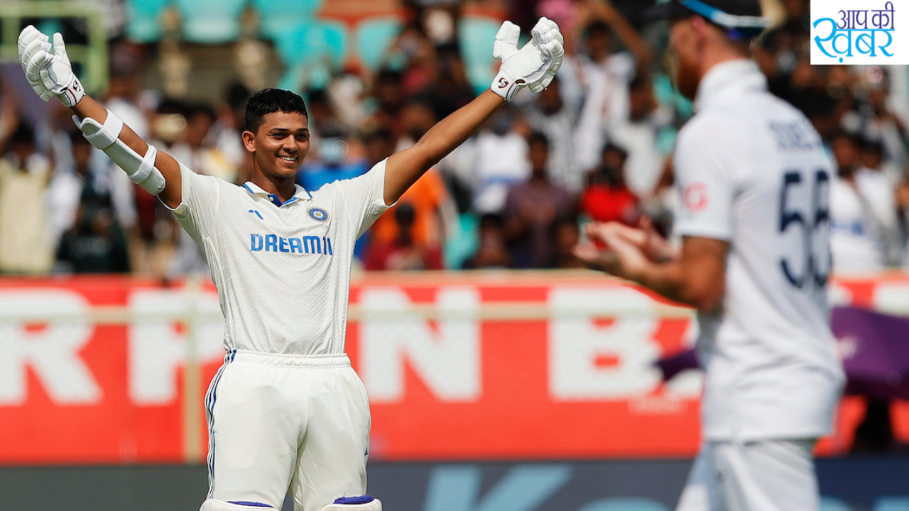 Ind vs Eng Test Live :  Yashasvi Jaiswal के शतक से India Team ने बनाये इतने रन 