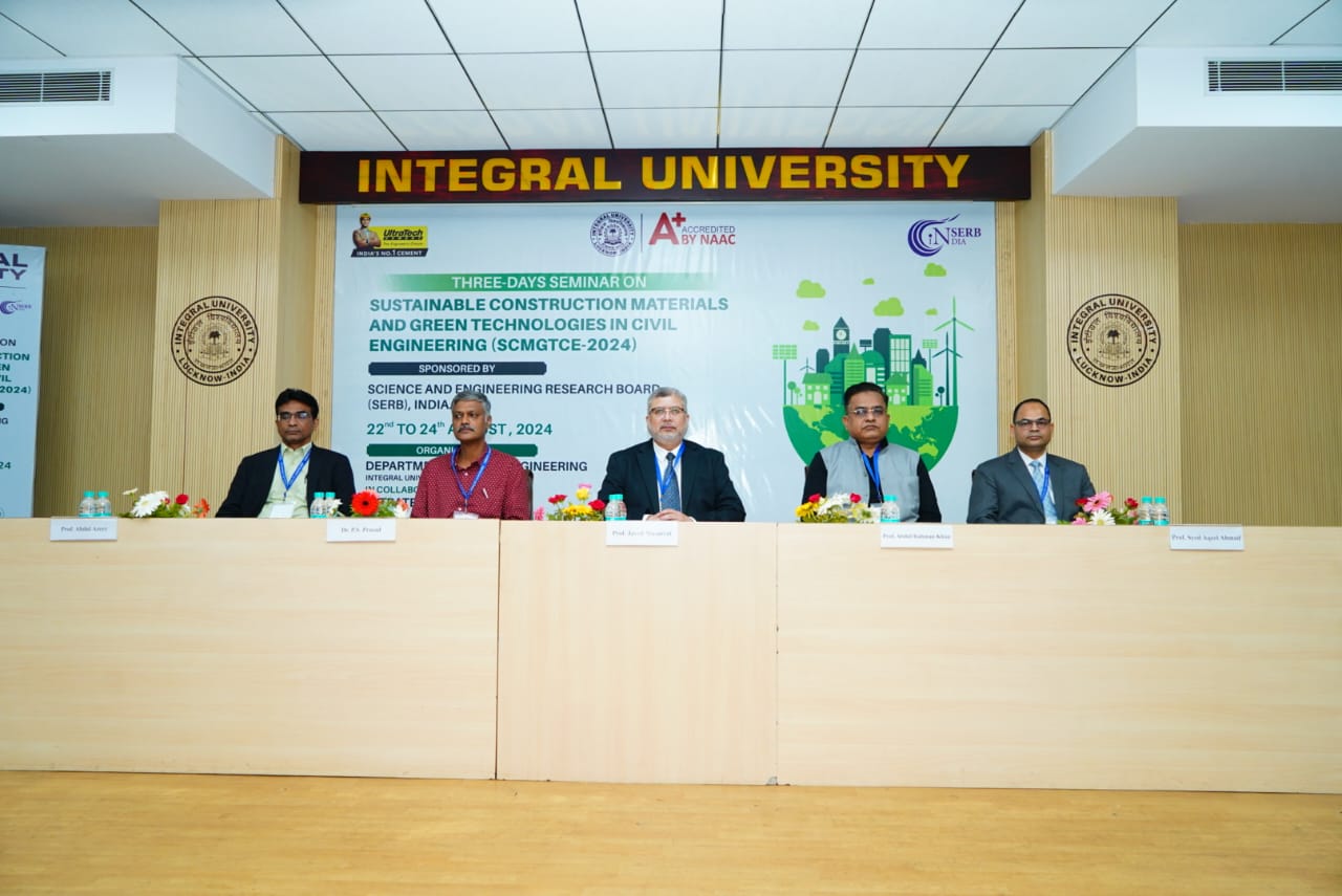 Intigral University Lucknow seminar 