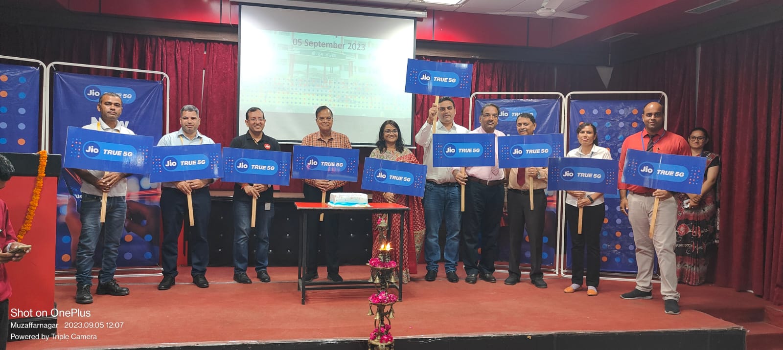 Jio 5 g in shri ram group of colleges 