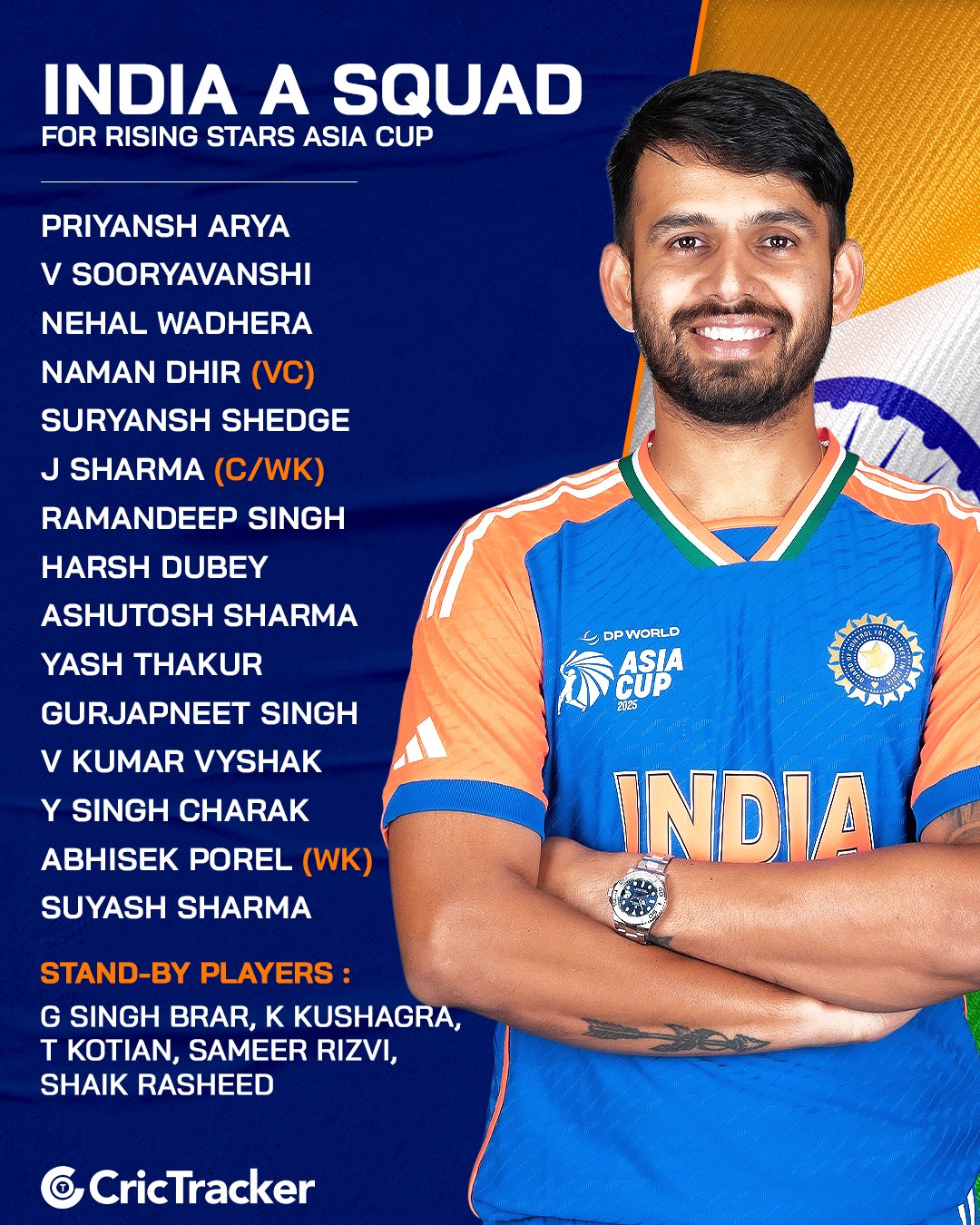 asia cup 2025 india a squad