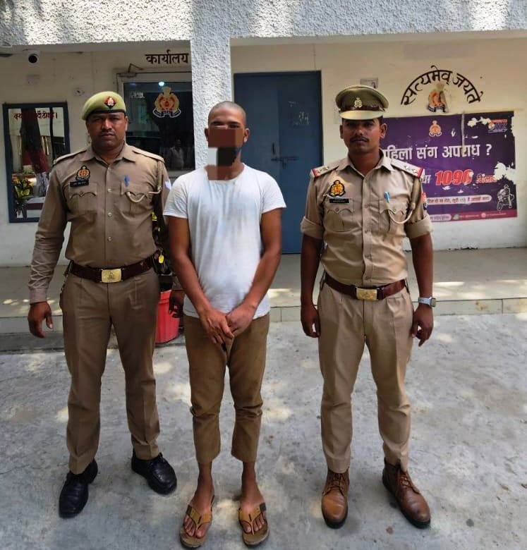 The accused of raping a girl, threatening to kill her and making an objectionable video viral was arrested by the PGI police team.