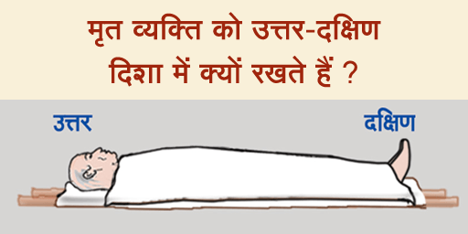 शव को दक्षिण दिशा में क्यों रखते 