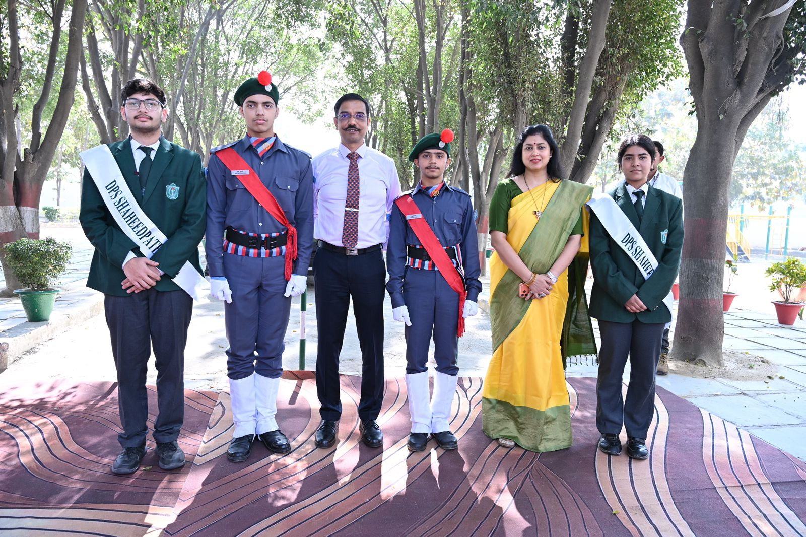 War Memorial Unveiling Ceremony Held at Delhi Public School, Shaheedpath