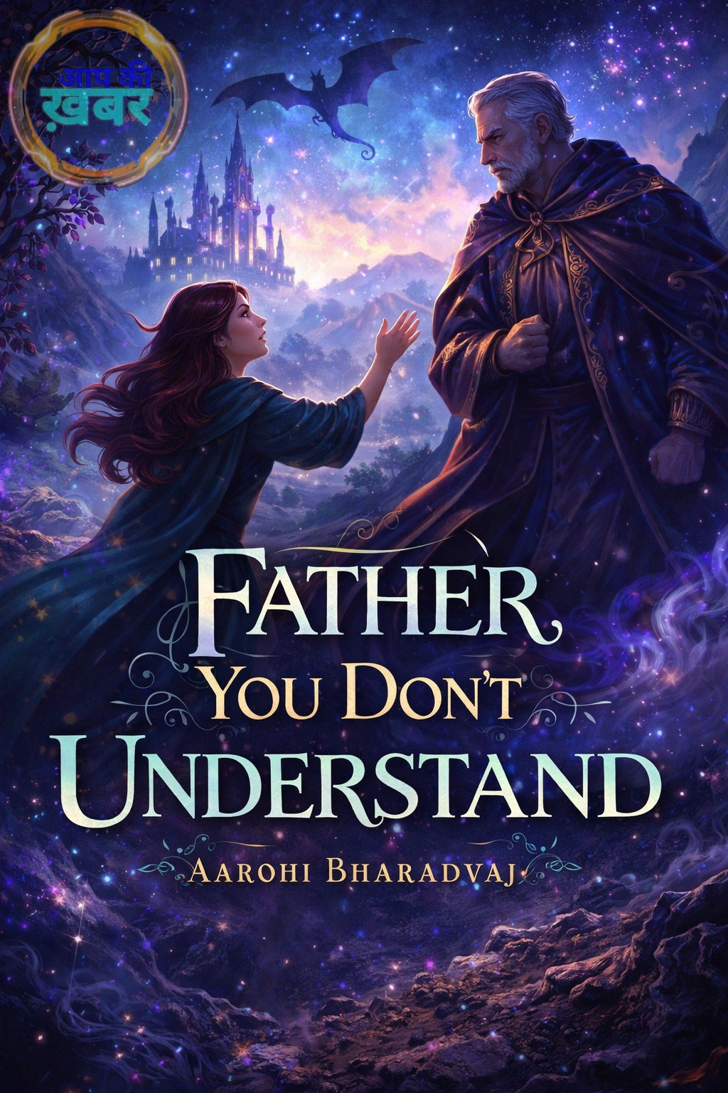 12वीं की छात्रा आरोही भारद्वाज की फैंटेसी बुक का कवर बना चर्चा का विषय