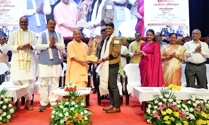 मुख्यमंत्री योगी आदित्यनाथ ने ग्रुप कैप्टन शुभांशु शुक्ला के नाम पर स्कॉलरशिप का किया ऐलान