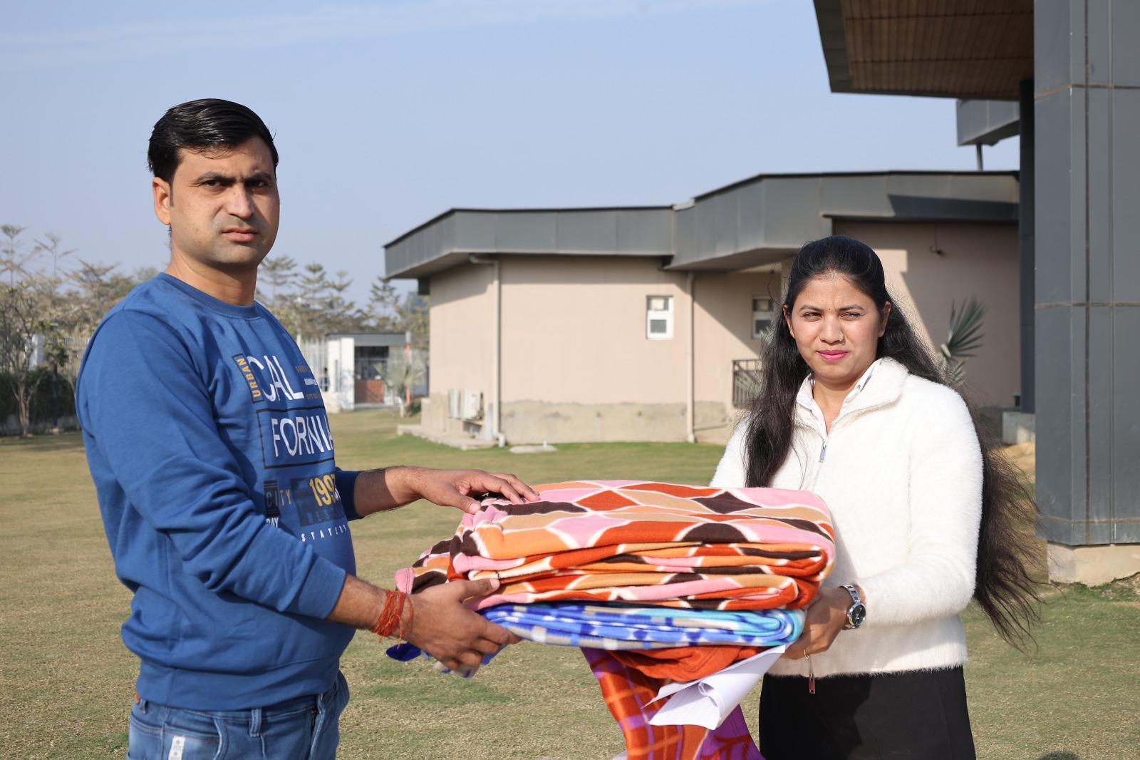 जश्न रियल्टी ने &lsquo;ह्यूमैनिटी इनिशिएटिव&rsquo; के तहत कंबल वितरण अभियान आयोजित किया