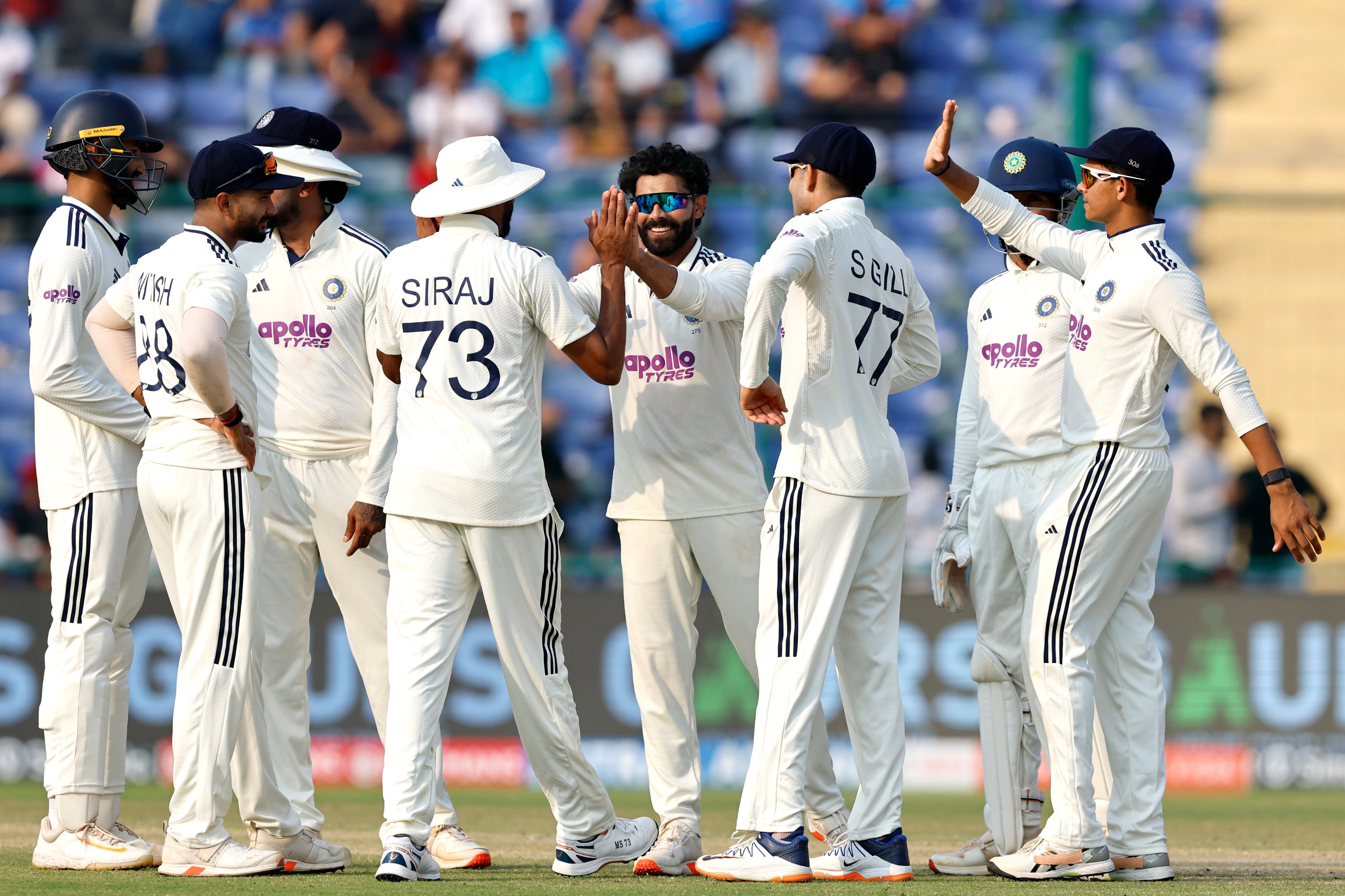 IND vs WI दूसरे टेस्ट का दूसरा दिन समाप्त: भारत का दबदबा, वेस्टइंडीज 378 रन पीछे