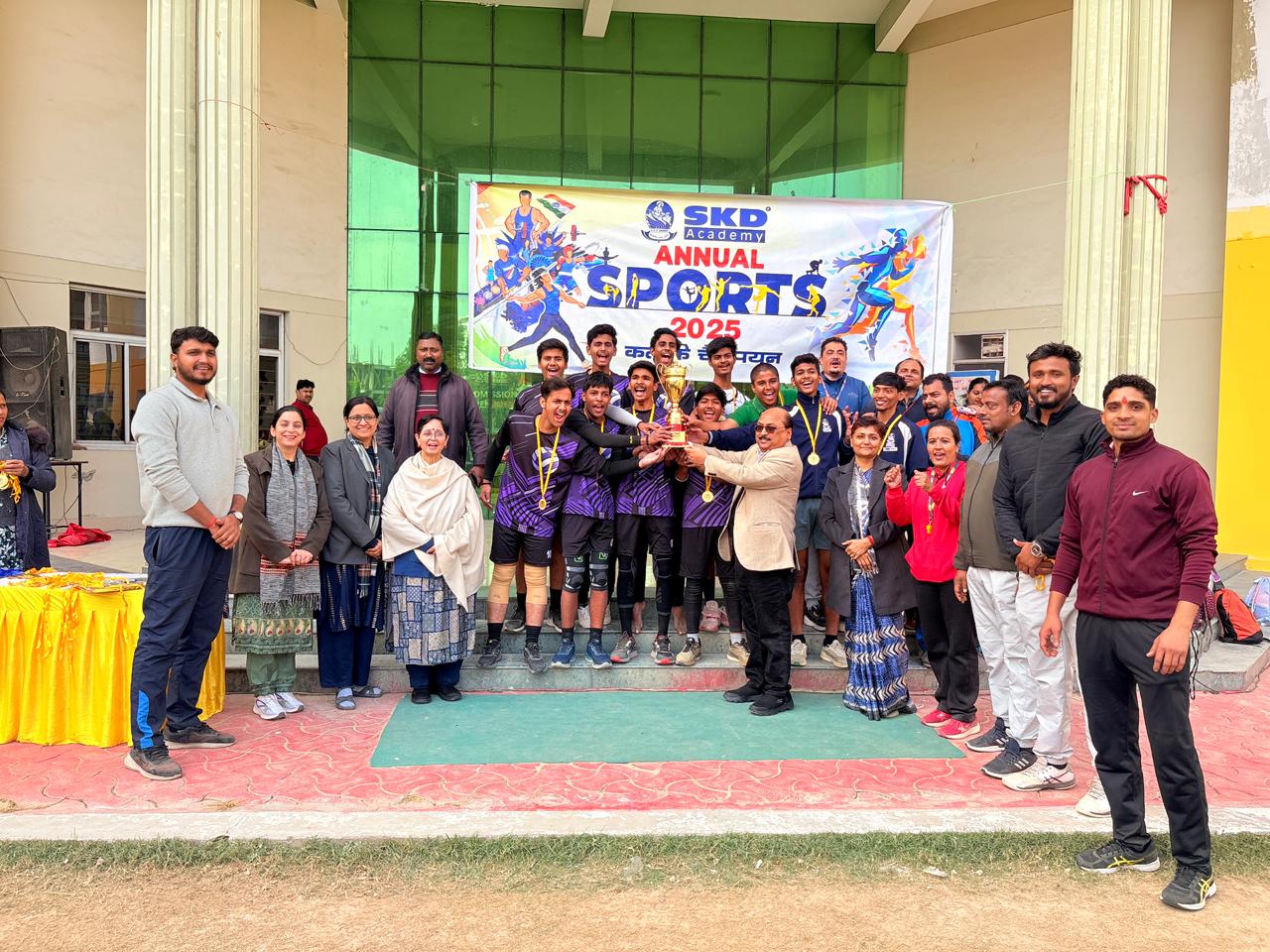 Sakedi Academy organized a grand inter-branch annual sports festival at its Vrindavan branch.