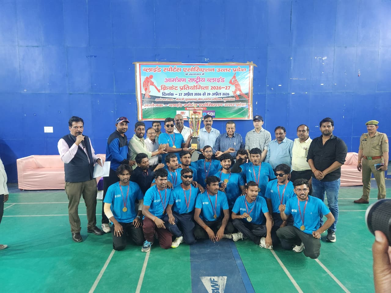 ऐतिहासिक विजय: जन्म से दृष्टिबाधित वीरेंद्र पाल के नेतृत्व में यूपी ने जीती ब्लाइंड क्रिकेट ट्रॉफी