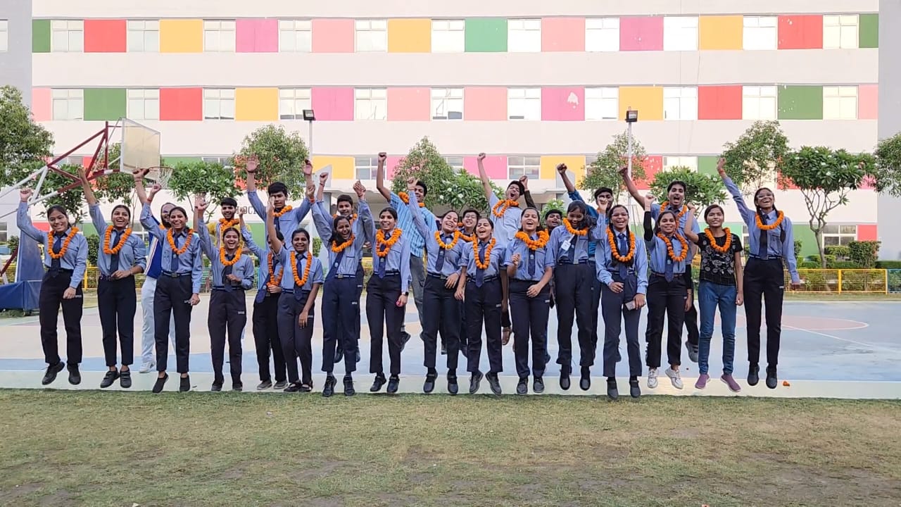 S R Global School, BKT, Lucknow again created history in CBSE results.