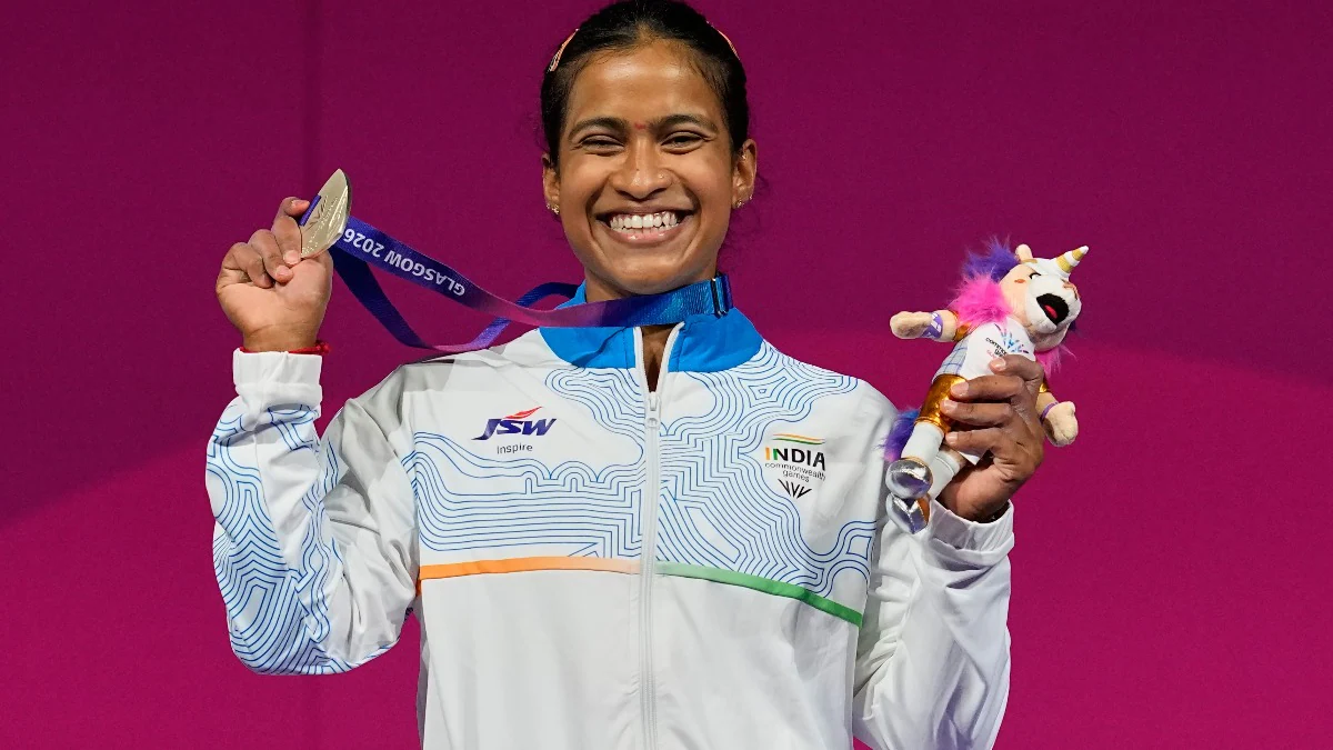 CWG 2026: ज्ञानेश्वरी यादव ने भारोत्तोलन में जीता रजत पदक, नाइजीरियाई प्रतिद्वंद्वी को दी कड़ी टक्कर