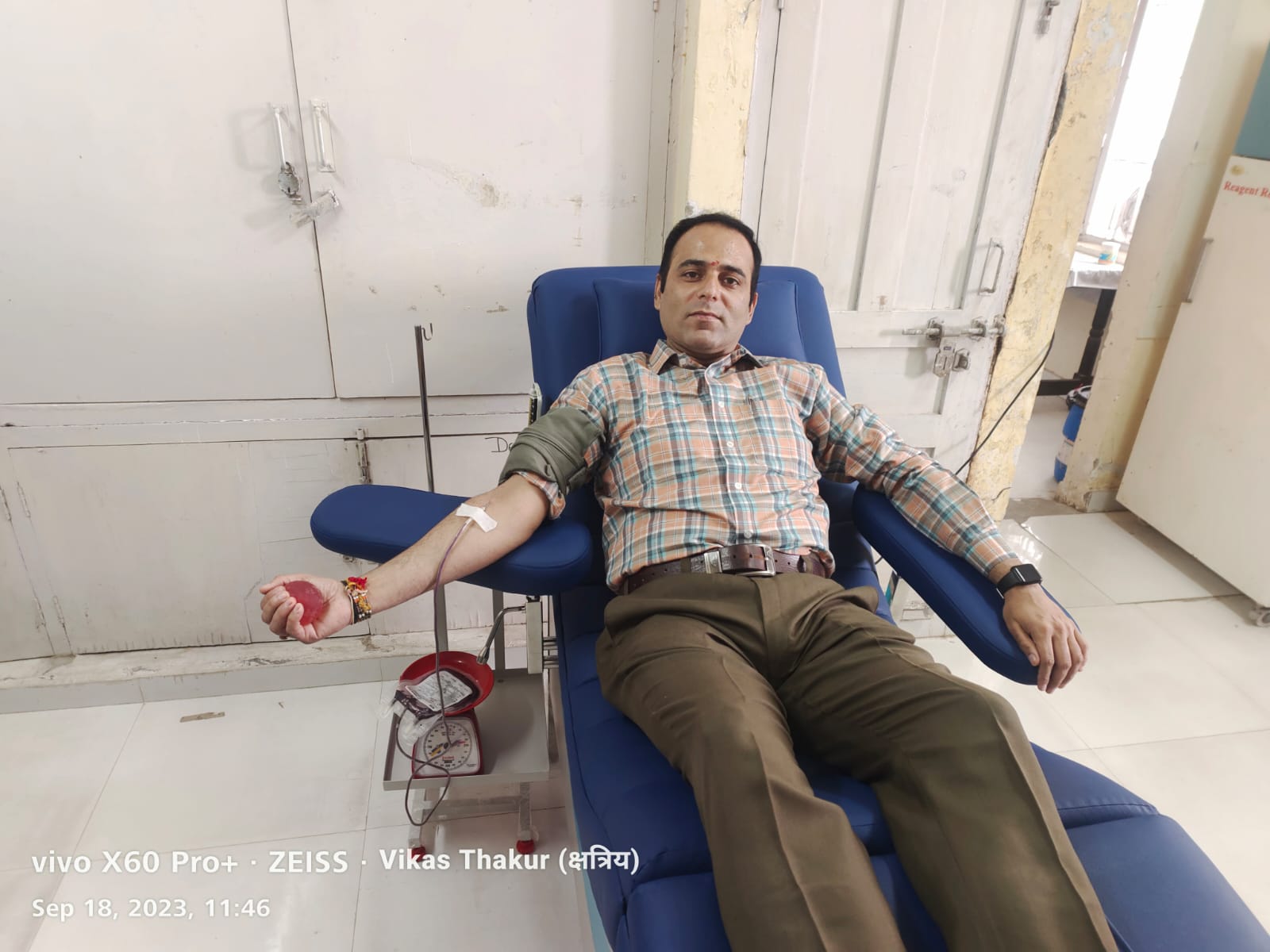 Blood donation 