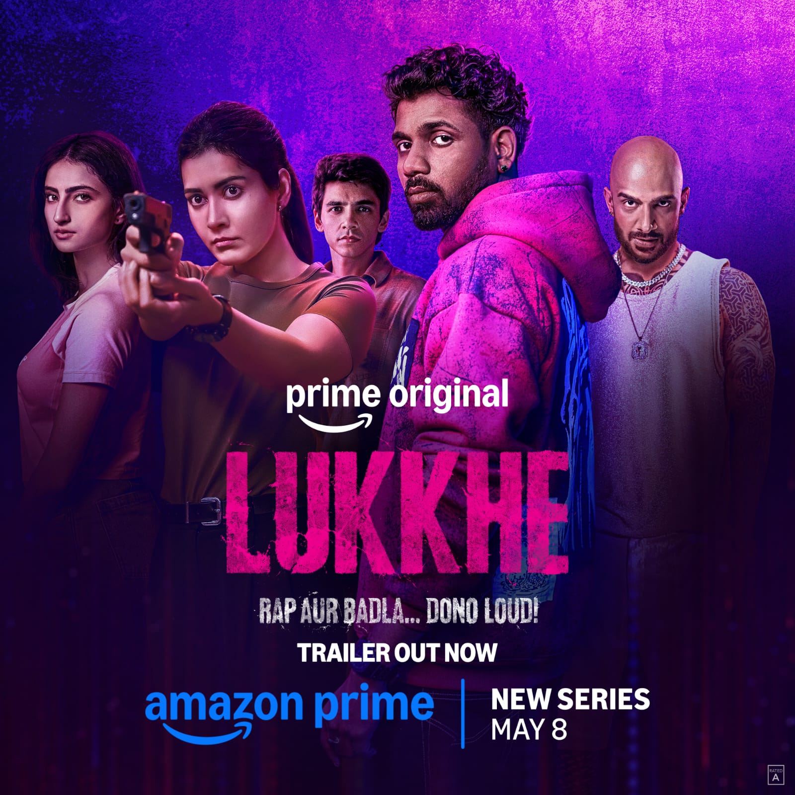 Rap, Crime, and a Bloody Game of Revenge: Prime Video Launches the Explosive Trailer for 'Lukkhe'&mdash;Marking 'King's' Acting Debut