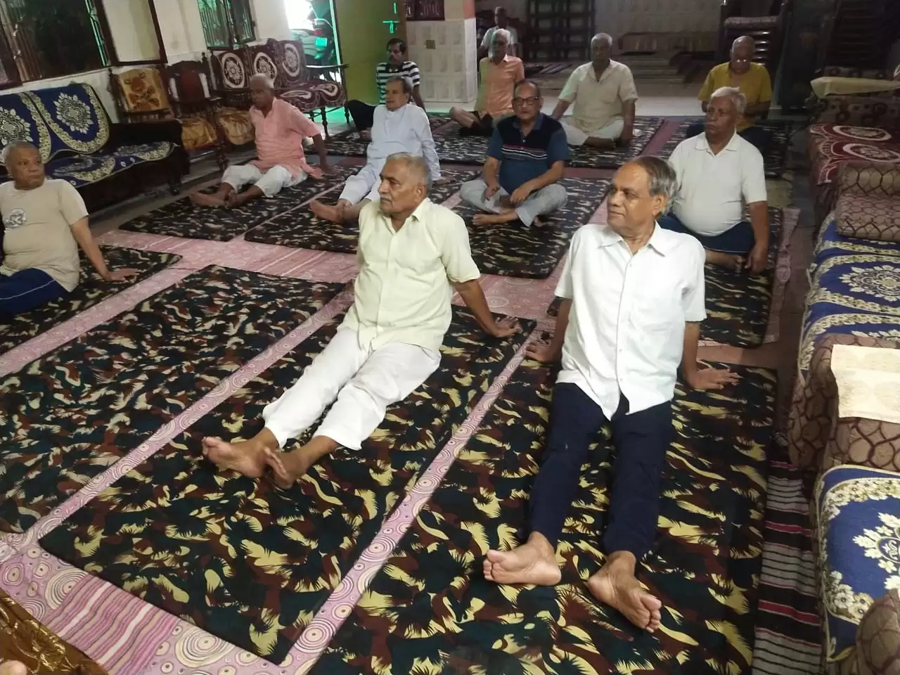 International yoga day rajajipuram lucknow