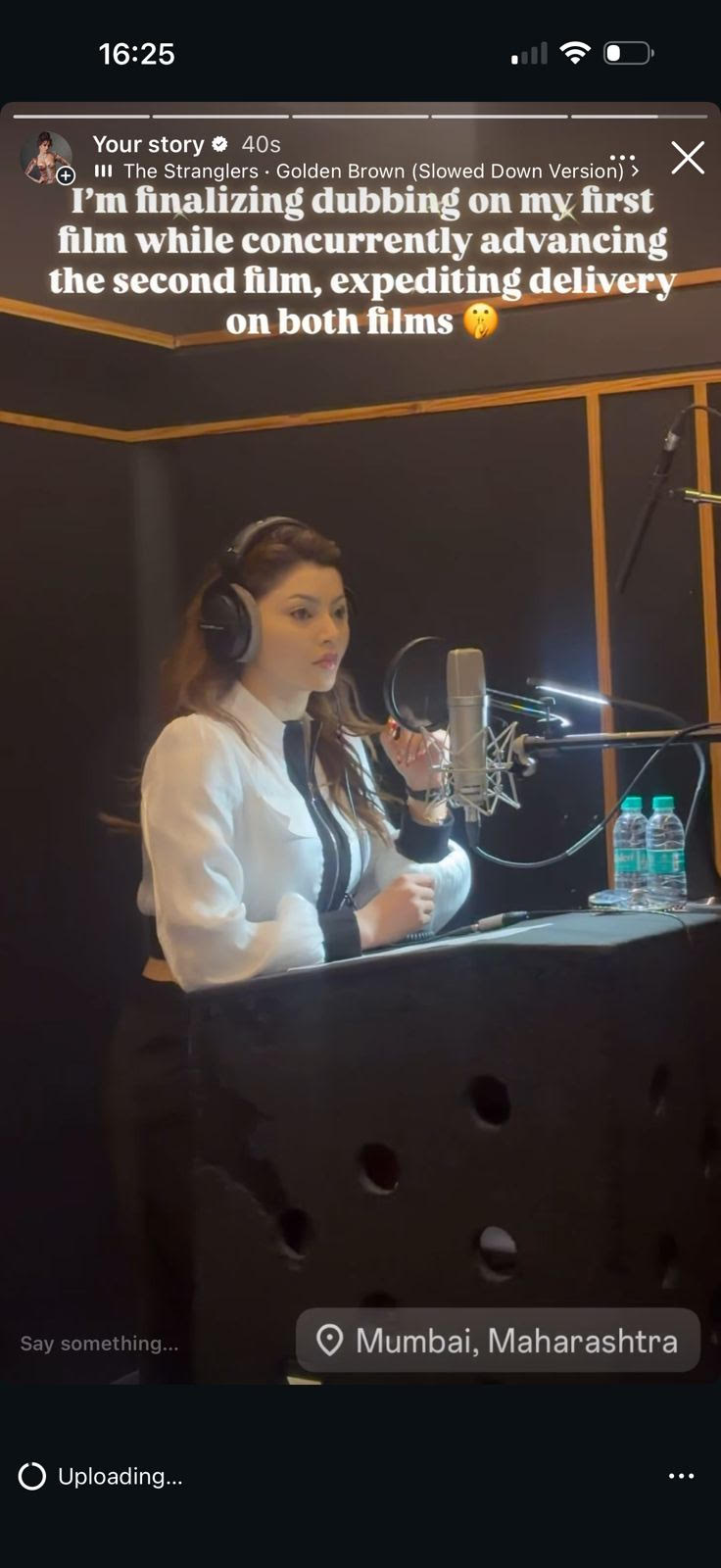 बड़े पर्दे पर धमाके की तैयारी: उर्वशी रौतेला और अक्षय कुमार की फिल्म का पोस्ट-प्रोडक्शन तेज, डबिंग हुई शुरू