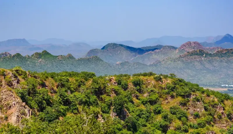 अरावली की दुर्गम पहाड़ियों