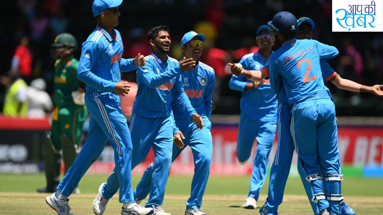 ICC Under 19 World Cup 2024 : Uday Saharan और  Sachin Dhas के  बल्लेबाजी से South Africa हराकर  Team India पंहुचा Final  में 