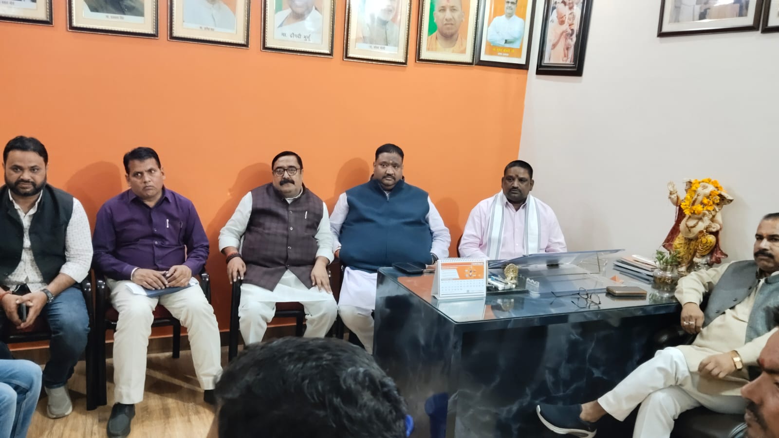 'Unity March' and public meeting held in Balrampur Sadar assembly constituency on Sardar Patel's 150th birth anniversary.