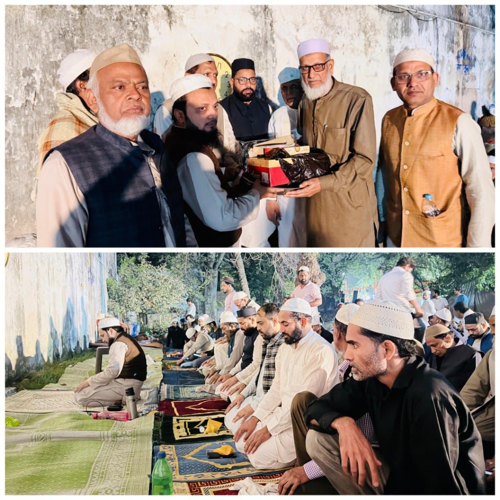 मस्जिद कोहना पीर बाबा, इंदिरा नगर में पहले दौर की तरावीह मुकम्मल