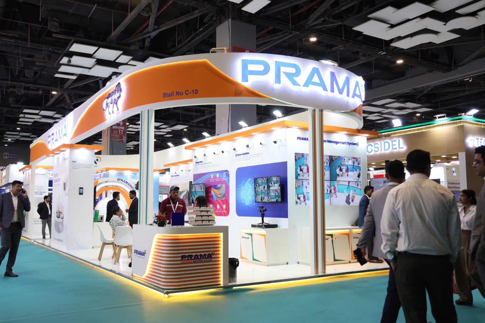 Prama showcases indigenous transport safety solutions at Traffic Infratech Expo